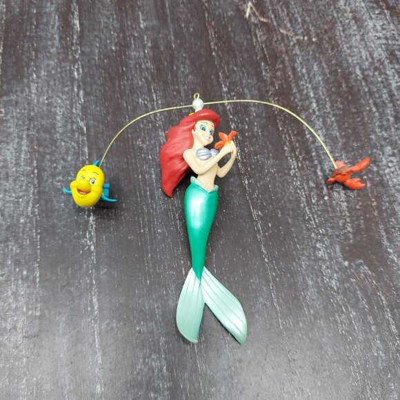 Disney Little Mermaid Ariel Hallmark Christmas Tree Ornament Character Collectib - Picture 1 of 9